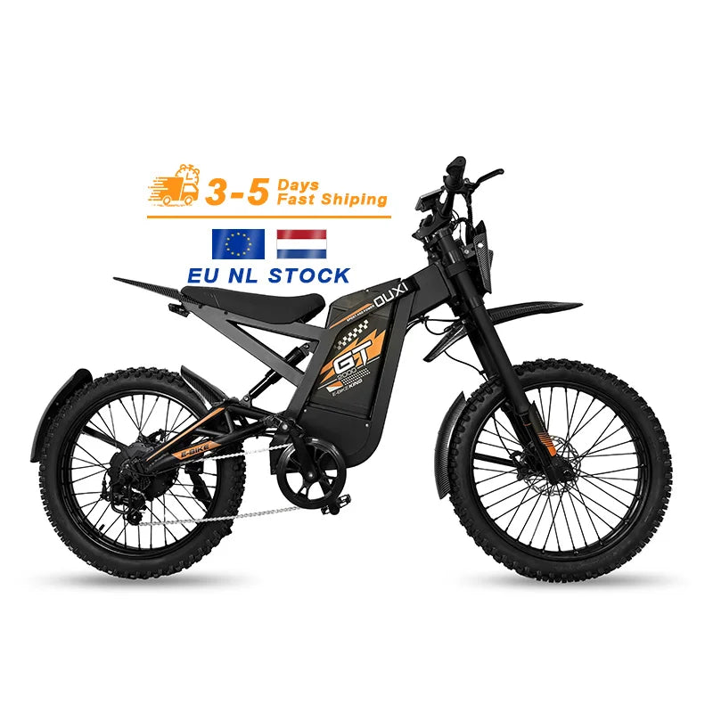 STLF  Factory Wholesale Cheap Price Electric Mountain Bike Steel Frame Lithium Battery Ebike Electric Dirt Bike GT2000 for A