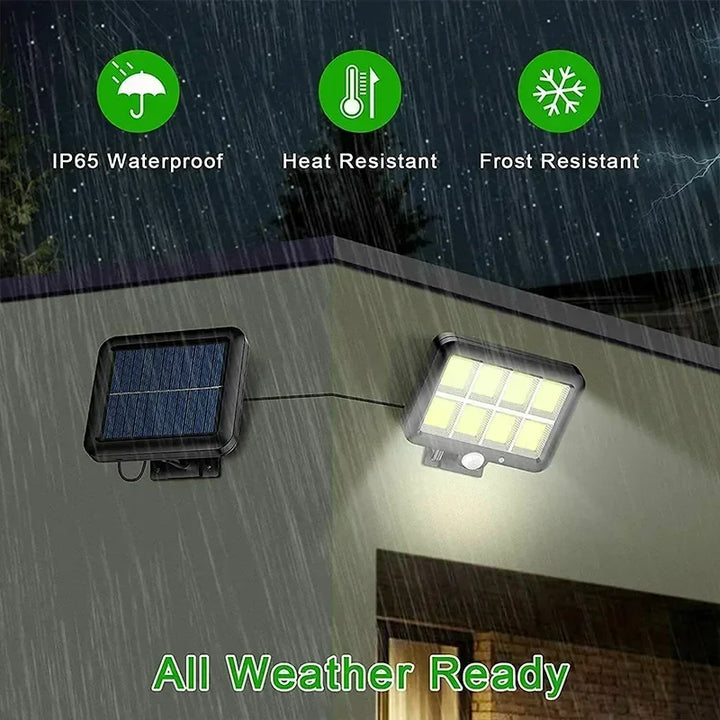 3/2/1Pcs Solar Sensor Split Wall Lamp 3 Mode Waterproof Motion Garden Street Lights Solar Lamp Garden Light 160/120/100COB