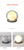 Creative Moon Pillar Lights Outdoor Waterproof LED Round Landscape  Garden, Courtyard Villa Lighting Fixture