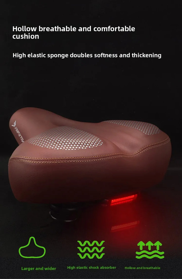 Bicycle Seats for Comfort Men  Women Oversized & Extra Soft Padded Bike Seat Cushion Comfortable Large Bike Saddle Mountain