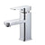 Black/Chrome Bathroom Faucets Hot and Cold Mixer Faucets Vanity Bathroom Kitchen Deck Mounted Bathroom Sink Faucets