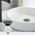 Bathroom Push Down Pop-Up Drain Sink Waste Stopper Valve Chrome Body with Color Lid Washbasin Water Head Deodorization Stopper