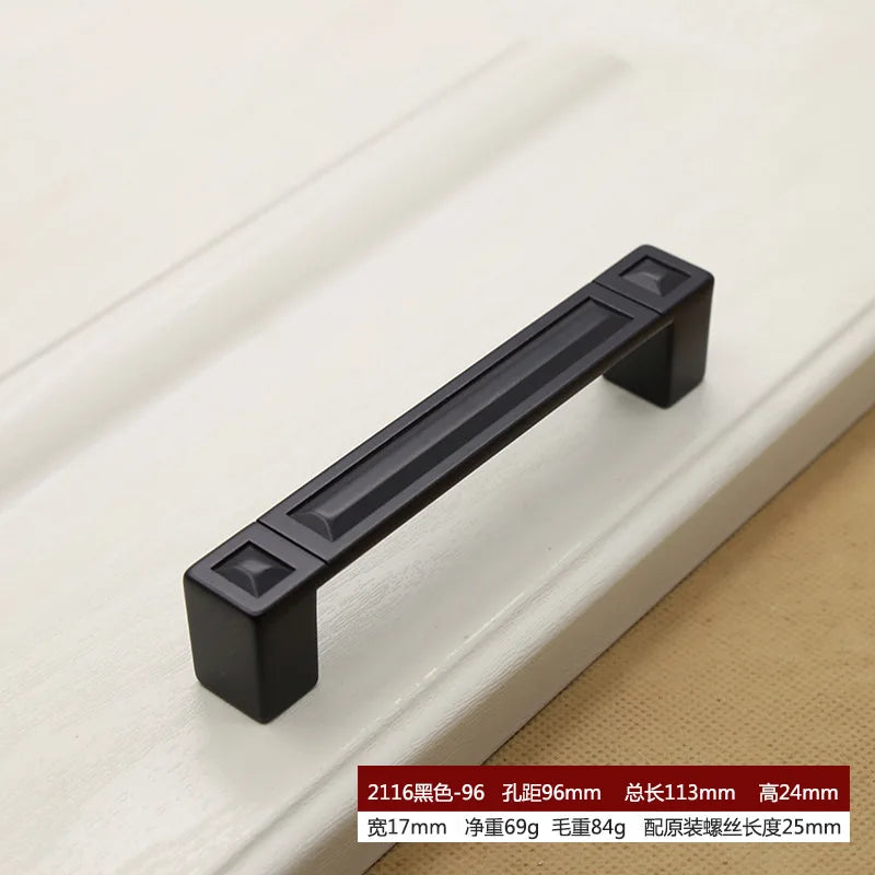 American Style Piano Black Hardware Cabinet Knob Handle European Style Garden Cabinet handle  Cabinet Knob Door Pull