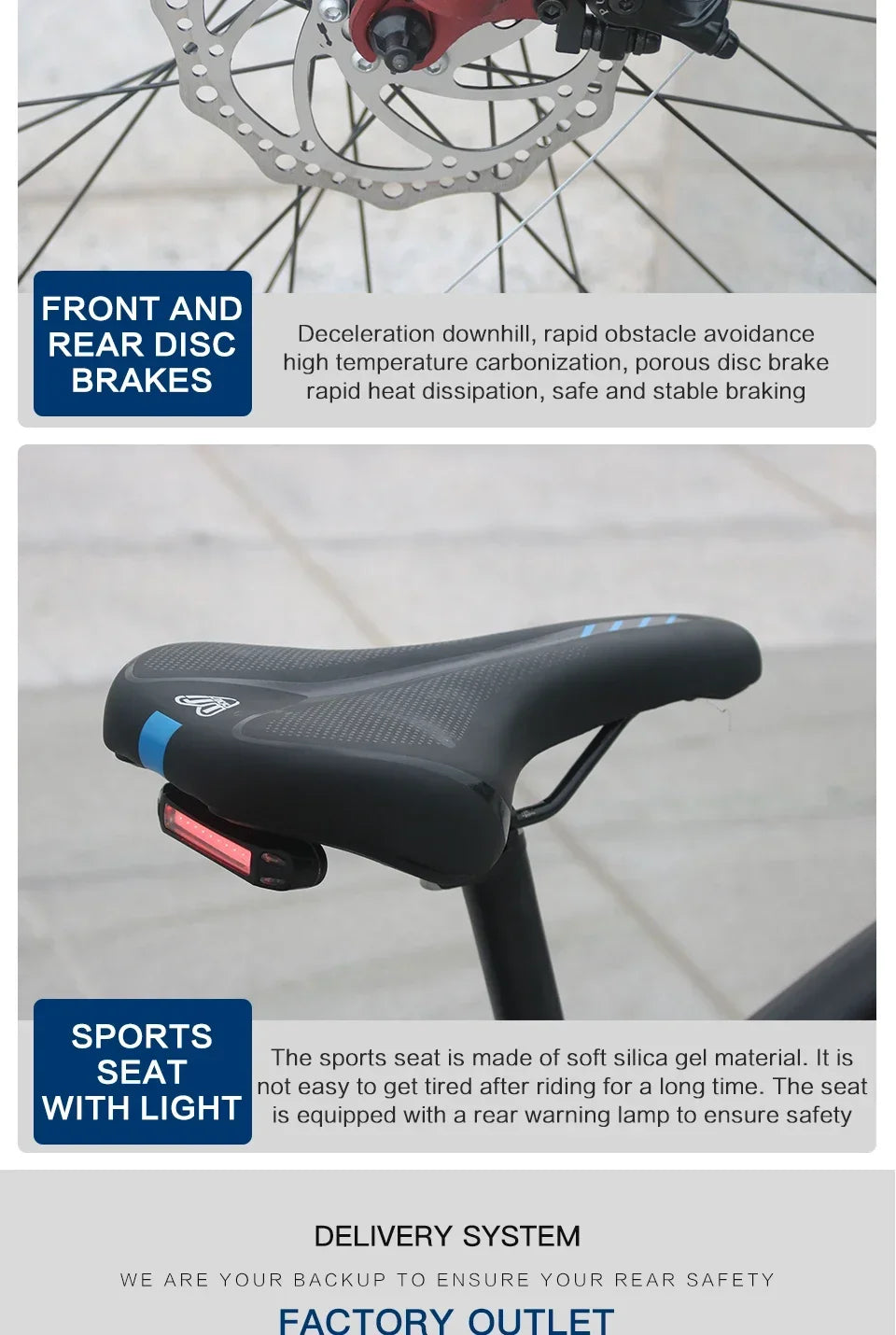 AKEZ style Electric Bicycle 350W Brushless motor 36V13AH Lithium Battery E Bike 26 Inch tire City commuting Adult Electric Bike