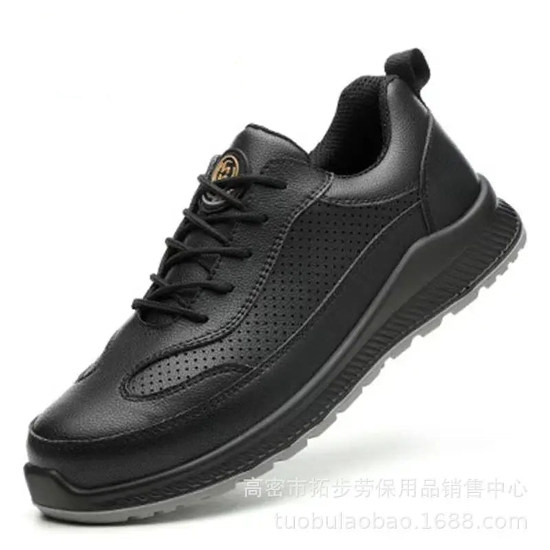 Insulated Safety Work Shoes Electrician Anti-impact Wear-resistant Injection Moulded Sole Breathable Protective Labor Protection