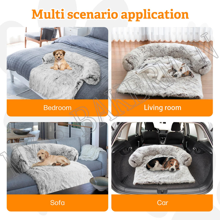 Pet Bed Sofa For Dog Bed Warm Nest Washable Soft Furniture Protector Mat Cat Blanket Large Dogs Sofa Bed