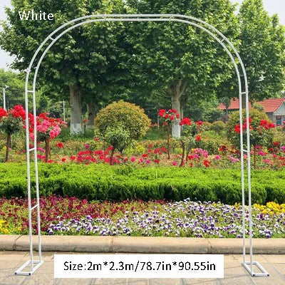 New Outdoor Wedding Arch Door Wrought Iron Home Garden Arches