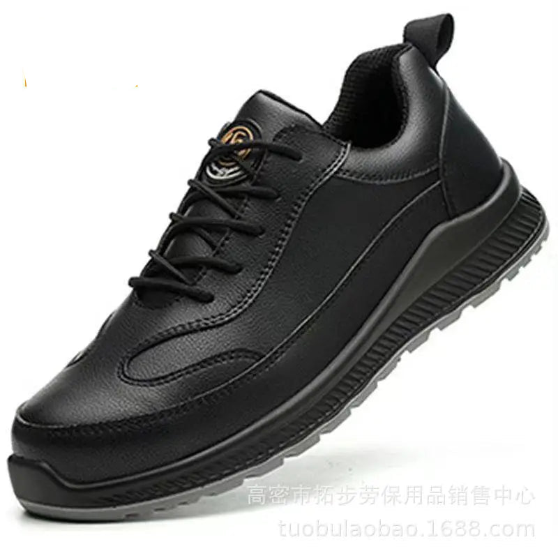 Insulated Safety Work Shoes Electrician Anti-impact Wear-resistant Injection Moulded Sole Breathable Protective Labor Protection
