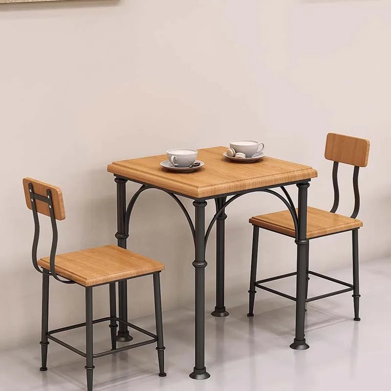 Light Luxury Dining Table Kitchen Unique Wooden Space Saving Modern Tables Conference Side Small Mesas De Comedor Furniture