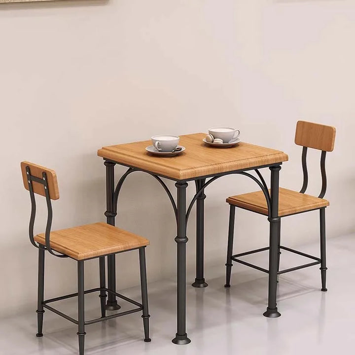 Light Luxury Dining Table Kitchen Unique Wooden Space Saving Modern Tables Conference Side Small Mesas De Comedor Furniture