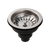 KEMAIDI Kitchen Sink Drain Strainer Stainless Steel Pop Up Sink Stopper Anti-Clogging Sink Food Catcher Basket Odor Filter Sink