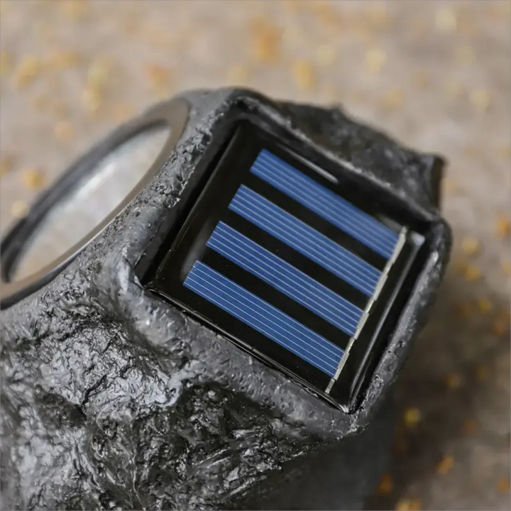 Courtyard Landscape Spotlight Outdoor Lighting Courtyard Imitation Stone Landscape Lamp Waterproof Resin Rock Stone Solar Lam