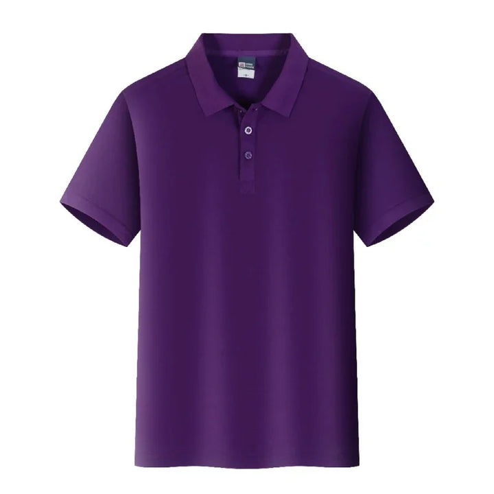 custom logo Summer New Men Polo Shirt  Short-sleeved Casual Solid Tops Custom Printing Your Own Design Photo or Logo Women Polos