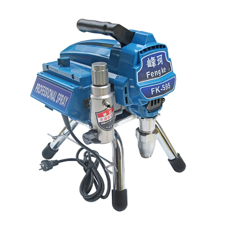 High Quality Electric Airless Spray With Brushless Motor Spray Gun 2600W 2.6L Piston Pump Paint Sprayer 595 Painting Machine