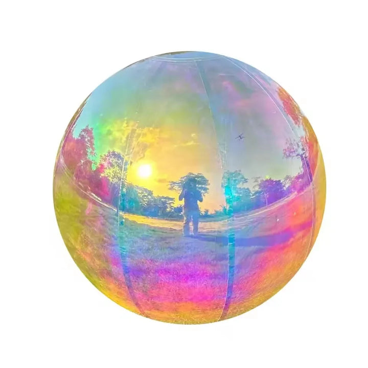 Giant event decoration PVC ball mirror balloon, inflatable reflective ball, shiny inflatable mirror ball