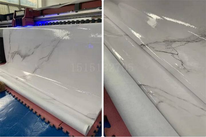 3D Custom Mural Wallpaper - Window Sea View with Red Flowers Stone Path Small Island Garden Lake Background wall for Home Decor