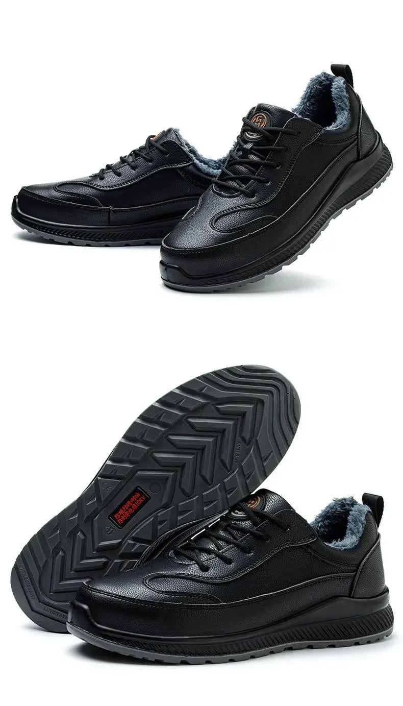 Men's Lightweight Comfortable Anti-Odor Safety Shoes Electric Workers Wear-Resistant Anti-Crush Insulated 10KV Shoes
