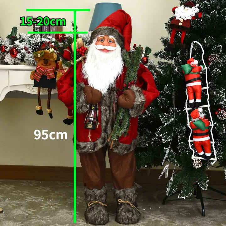 90cmThe New Big Santa Claus Doll for Large Christmas Tree