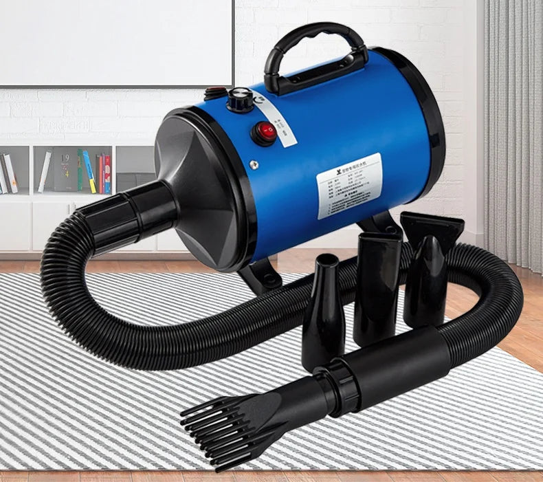 2800W Pet Grooming Dryer Adjustable Speed Temperature Control Dog Blow Dryer Quick drying high power Pet Cat Dog Bath Hair Dryer