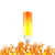 USB E14 E27 B22 Led Simulated Flame Bulbs 9W AC85-265V Luces Home Electronic Accessories Lamp Flame light Effect Bulbs Lampada