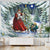 Christmas decoration tapestry, wall hanging, reindeer, Bohemian style, hanging on the wall, room decoration