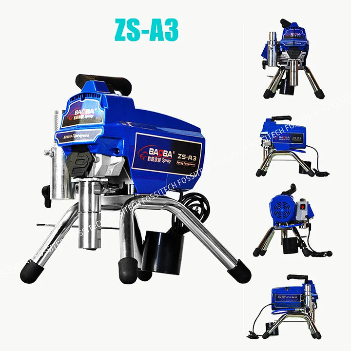 2.5L/3L High-power Electric High-pressure Airless Spraying Machine Emulsion Paint Wall Household Sprayer Painting Machine