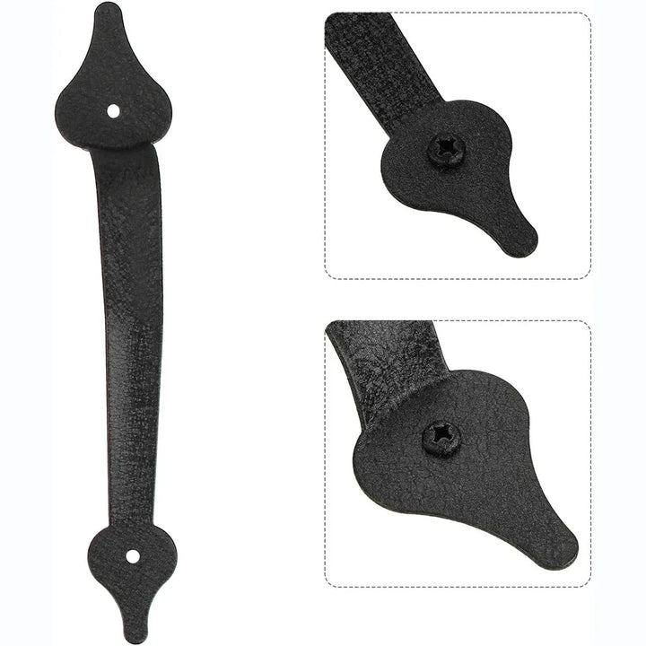 LWZH Sliding Barn Door Pull Handles Metal Gate Sliding Door Handles Garage Door Handle