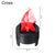 Led Fake Flame Lamp Mini 3D Flickering Fire Flame Light Electronic Night Light AU Plug Indoor