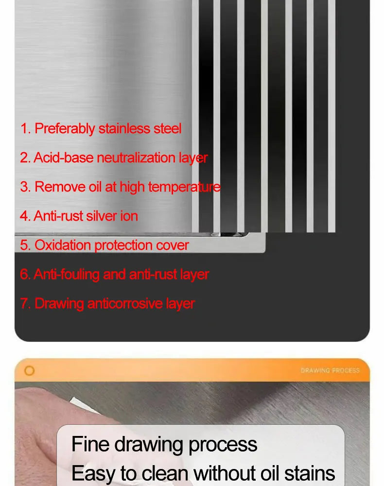 Thickened 304 Stainless Steel Single Sink Kitchen Sink Undermount Dishwashing Trough