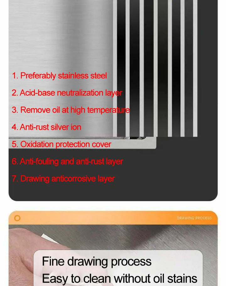 Thickened 304 Stainless Steel Single Sink Kitchen Sink Undermount Dishwashing Trough