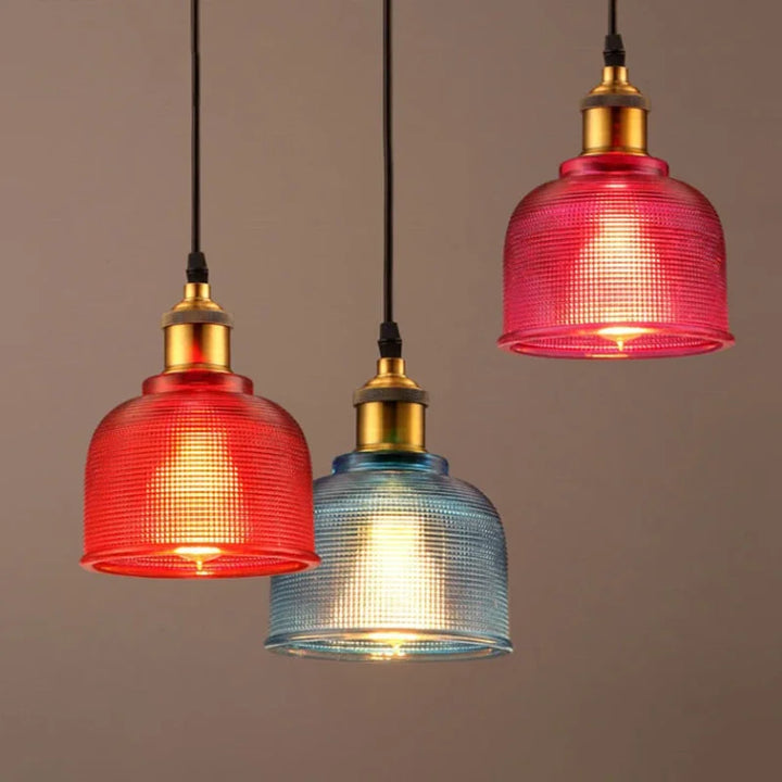 Stained glass Pendant Lights E27 holder Vintage Classic hanging lamp for Dining Room Bedroom Bedside Bar Cafe Luminaire Decor