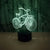 Creative Bicycle 3d Led Night Light Colorful Touch Remote Control Lamp 3d Light Acrylic Vision Night Lamp