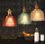 Glass Pendant Lights  E27 holder Creative Haning light for Dining Room Bedroom Bedside Bar Cafesuspension Luminaire Decoration