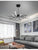 Modern Black Gold Dimming Pendant Light Nordic Creative LED Ceiling Chandeliers