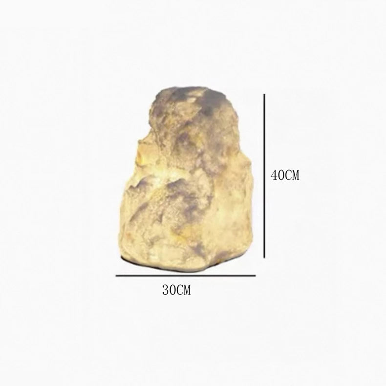 Luminous Stone Lamp Lawn Solar LED Outdoor Lighting Non Solar Lamp Outdoor Garden Decoration Outdoor Garden Light