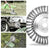 Universal Lawn Mowing Tool Steel Wire Rotary Blade Grass Cutter Garden Care Equipment Lawn Trimmer Accessory
