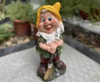 Outdoor  Resin 7 Dwarfs Landscape Terrace Yard Decoration