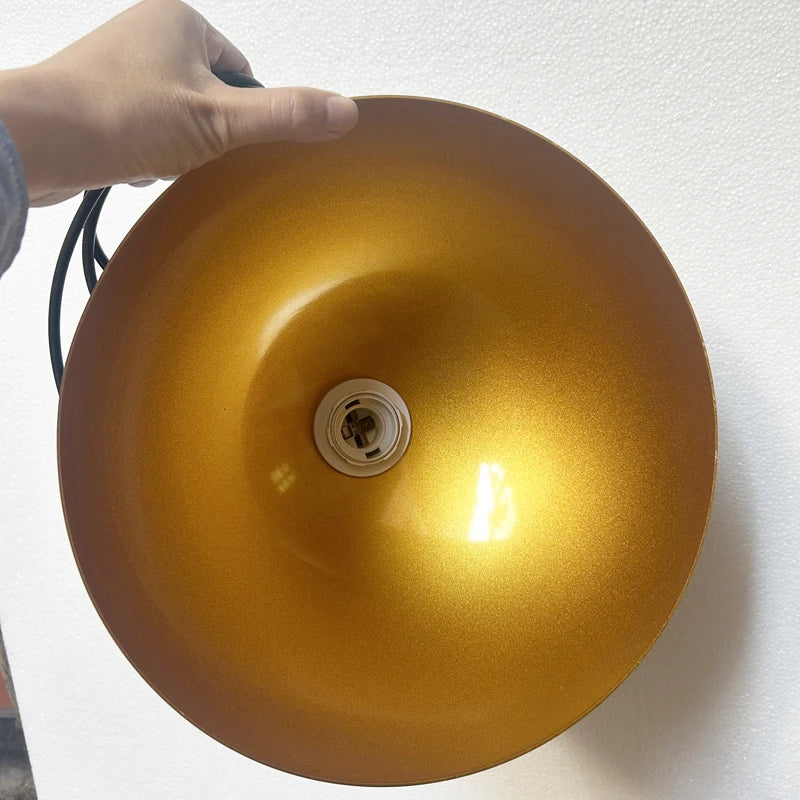 GEW Nordic Retro Industrial Black Ceiling Pendant Lamp E27 Restaurant Dining Table Bar Decorative Pendant Lighting Fixture