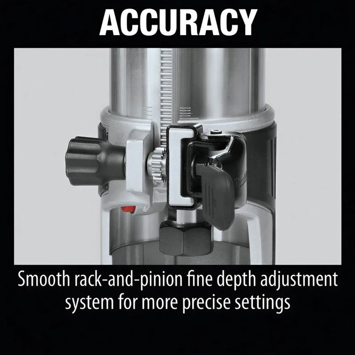 Makita DRT52 Cordless Woodworking Trimmer 18V Slotting Multi-function Electric Wood Milling Woodworking Trimmer 18V Battery