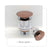 Bathroom Push Down Pop-Up Drain Sink Waste Stopper Valve Chrome Body with Color Lid Washbasin Water Head Deodorization Stopper