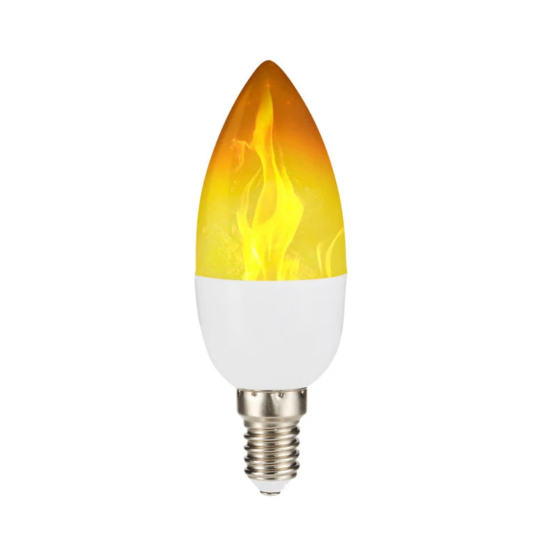 E27 LED Flame Lamps LED Flickering Fire Simulation Light E14 Dynamic Flame Effect Light Bulbs