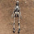 90cm Fake Human Skull Bones Skeleton Halloween Movable Skeleton Halloween Party Home Bar Decorations Haunted House Horror Props