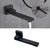 BAKALA Wash Basin Bathroom Faucet Hot And Cold Water Wall Mount Mixer Sink Tap Swivel Spout