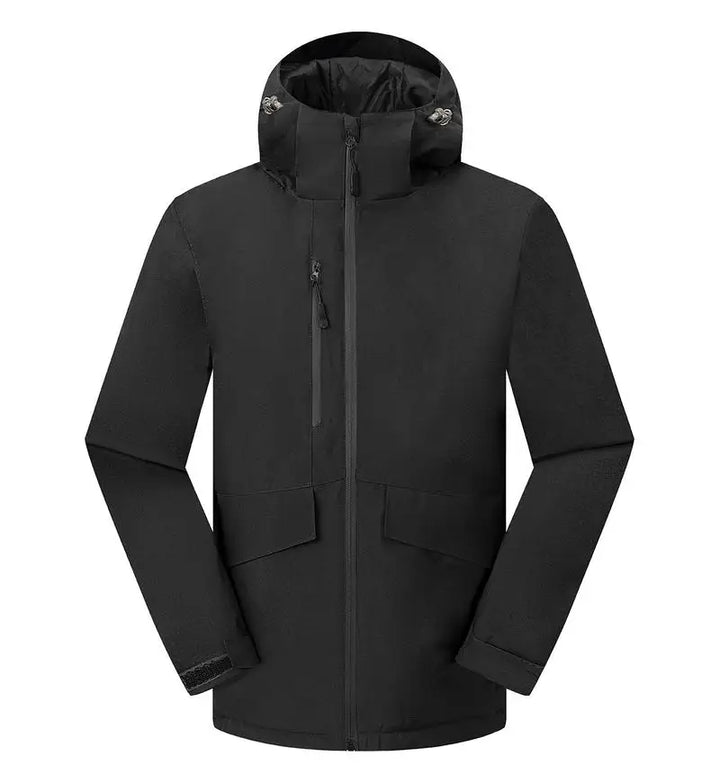 customized logo Spring Autumn Brand Men's Windproof Zipper Jacket Casual High Quality Hooded Baseball Jacket Outdoor C2366