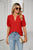 Womens Summer Tops V Neck Ruffle Sleeve Blouses Short Sleeve Casual Tops T-Shirts For Women