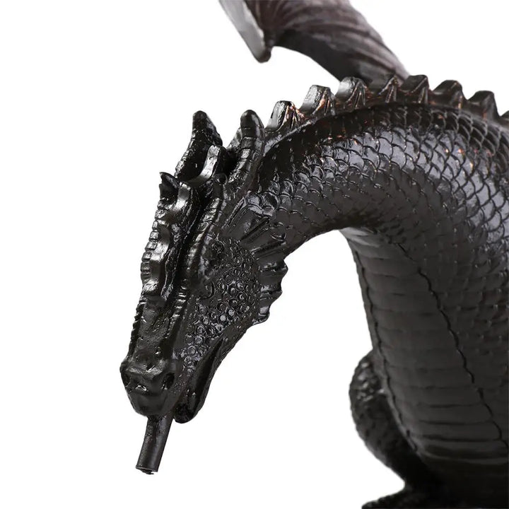 Realistic Garden  Spray  Resin Water Spray Dragon Staue Outdoor Decoration
