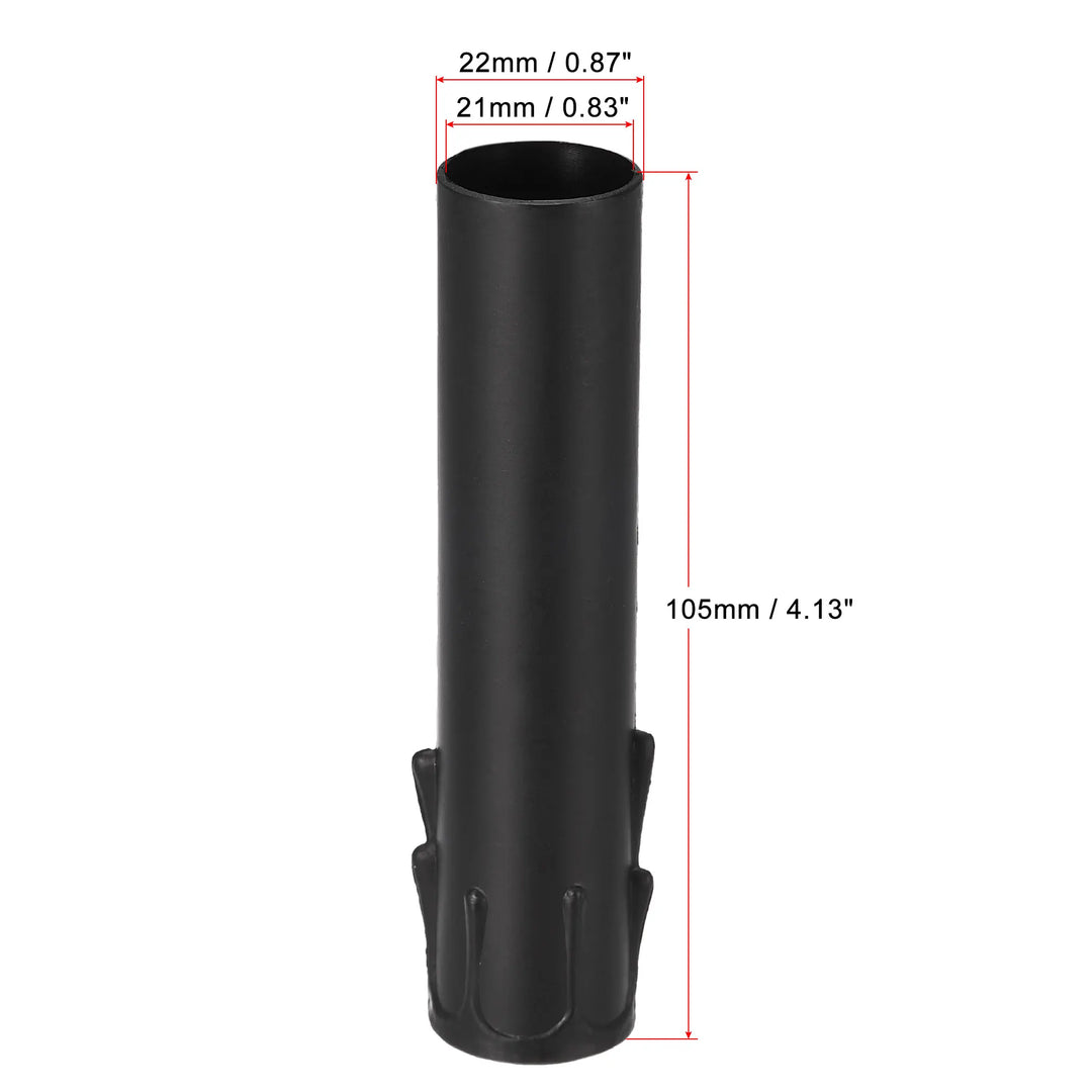 12Pcs Candle Tube Table Lamp Base Candle Lamp Holder Tube Candle Lamp Base Sleeve Candle Bulb Base Cover for E12 Chandelier