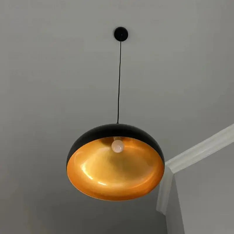 Nordic Retro Industrial Black Ceiling Pendant Lamp E27 for Restaurant Dining Table Bar Decorative Lighting Fixture