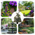 Tree Elfs Garden Stake Fairy Garden Stake Decoration Acrylic Yard Sign 2D Flat Spring Lawn Signs Garden Yard Lawn Decoration