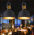 LED Pendant Lights Vintage Loft E27 And 12W Aluminum Dining Lamp Wood Hanging Lightings